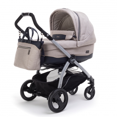 Коляска для новорожденных Peg Perego Book Plus Culla Elite Luxe Beige