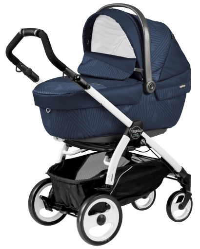 Коляска для новорожденных Peg Perego Book 51 Navetta XL (шасси White/Black) Geo Navy