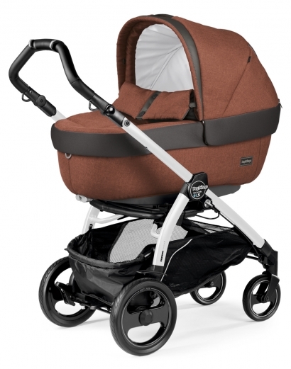 Коляска для новорожденных Peg Perego Book 51 S Elite (шасси Titania) Terracotta