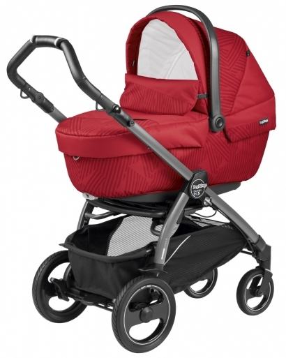 Коляска для новорожденных Peg Perego Book 51 S Navetta XL (шасси Jet) Geo Red