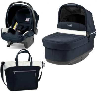 Коляска 3 в 1 Peg Perego Set Modular Pop Up (без шасси) Luxe Blue