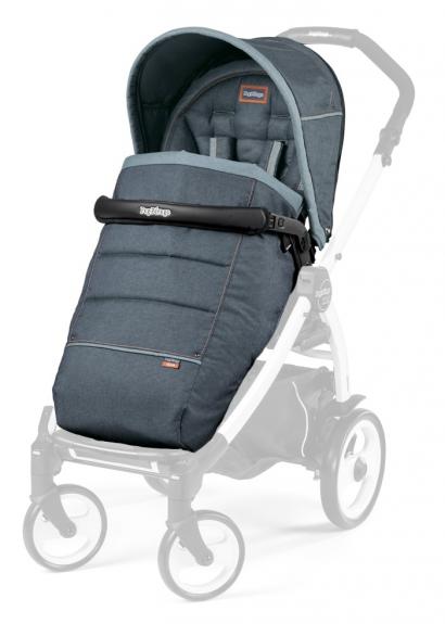 Прогулочный блок Peg Perego Pop-Up Completo Blue Denim