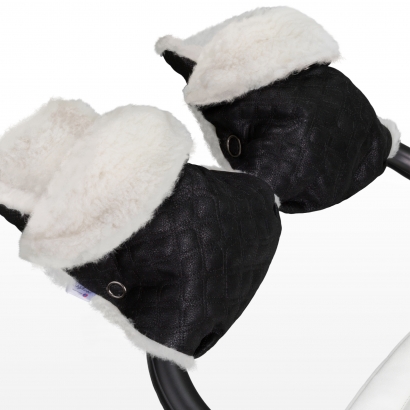 Муфта-рукавички для коляски Esspero Karolina (100% овечья шерсть)