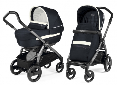 Коляска 2 в 1 Peg Perego Book 51 Elite Combo (прогулочный блок Pop-Up Completo, шасси Jet) Luxe Prestige