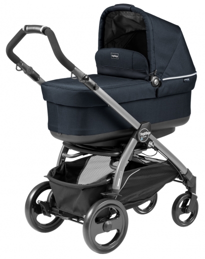 Коляска для новорожденных Peg Perego Book 51 Pop Up (шасси Jet) Luxe Bluenight