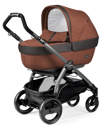 Коляска для новорожденных Peg Perego Book 51 Elite (шасси White/Black) Terracotta