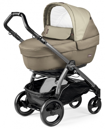 Коляска для новорожденных Peg Perego Book 51 Elite (шасси Jet) Class Beige