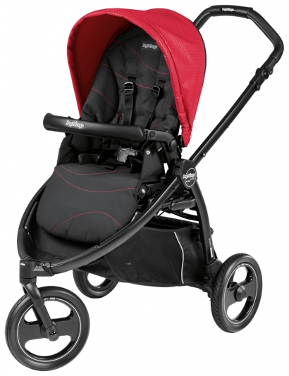 Прогулочная коляска Peg Perego Book Scout Pop-Up Sportivo Bloom Red