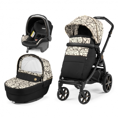 Коляска 3 в 1 Peg Perego Book SL Modular Graphic Gold