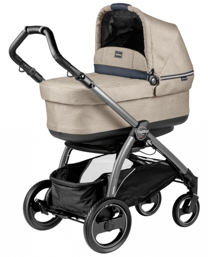 Коляска для новорожденных Peg Perego Book S Pop-Up (шасси Jet) Luxe Beige