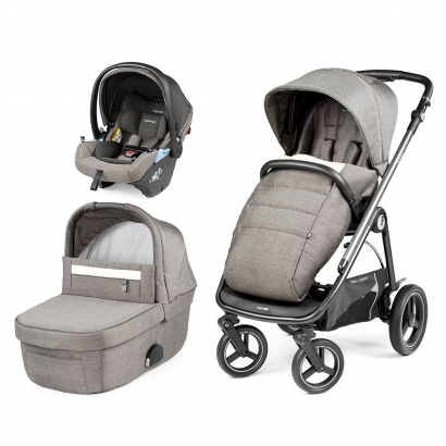 Коляска 3 в 1 Peg Perego Veloce TC Lounge City Grey