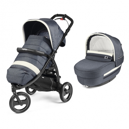 Коляска 2 в 1 Peg Perego Book Cross Combo Luxe Mirage