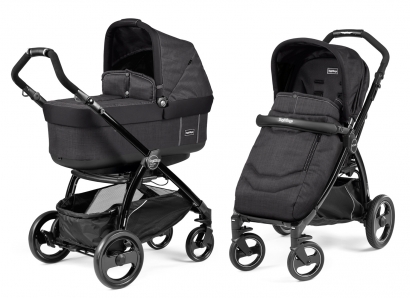 Коляска 2 в 1 Peg Perego Book Plus Pop-Up Modular System (прогулочный блок Pop-Up Completo) Team Onyx