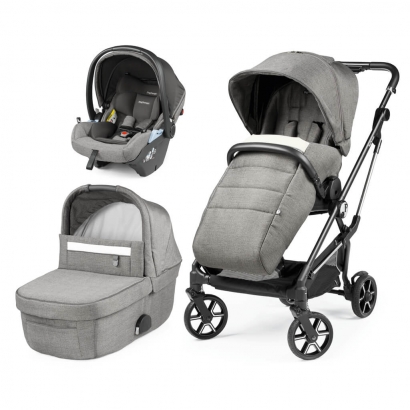 Коляска 3 в 1 Peg Perego Vivace Lounge Modular City Grey