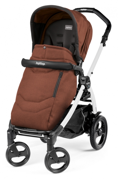 Прогулочная коляска Peg Perego Book 51 S Pop-Up Completo (шасси White/Black) Terracotta
