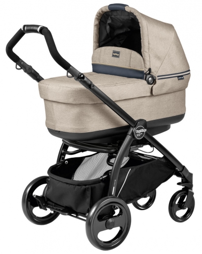Коляска для новорожденных Peg Perego Book Plus Navetta Pop-Up Luxe Beige