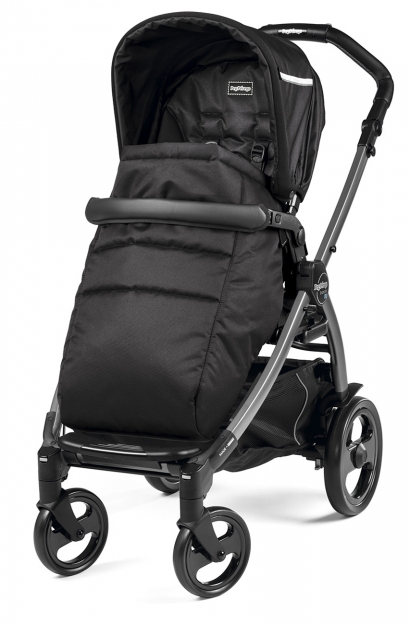 Прогулочная коляска Peg Perego Book 51 Pop-Up Completo (шасси White/Black) Class Black
