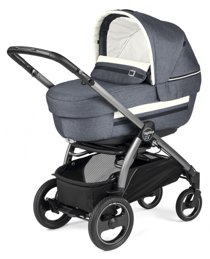 Коляска для новорожденных Peg Perego Book 51 S Elite (шасси White/Black) Luxe Mirage