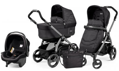 Коляска 3 в 1 Peg Perego Book 51 Pop-Up Modular System (шасси Jet) Team Onyx