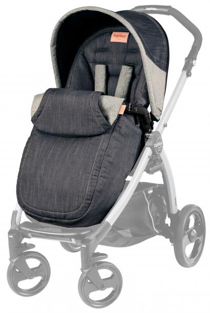 Прогулочный блок Peg Perego Pop-Up Completo Denim