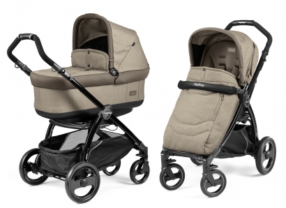 Коляска 2 в 1 Peg Perego Book Plus Pop-Up Modular System (прогулочный блок Pop-Up Completo) Team Cream