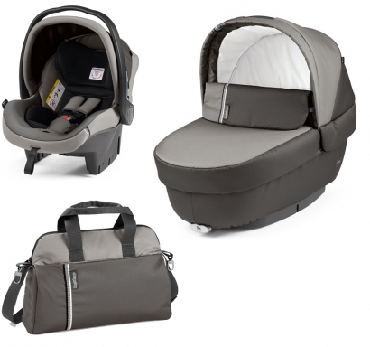 Коляска 3 в 1 Peg Perego Set Modular Elite (без шасси) Class Grey