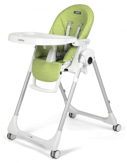 Стульчик для кормления Peg Perego Prima Pappa Follow Me Wonder Green