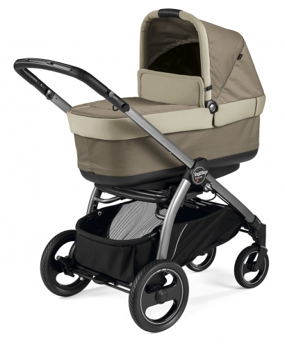 Коляска для новорожденных Peg Perego Book S Pop-Up (шасси Jet) Class Beige