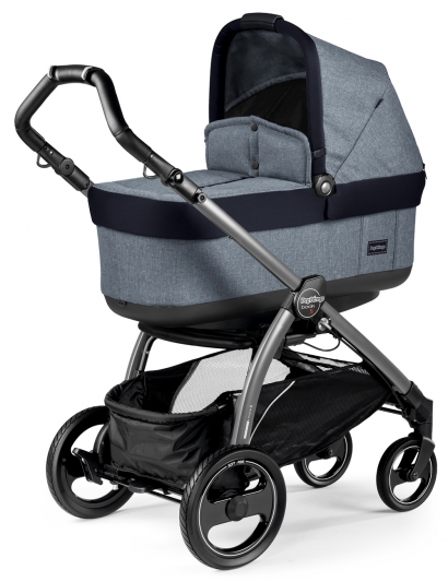 Коляска для новорожденных Peg Perego Book S Pop-Up (шасси White/Black) Horizon