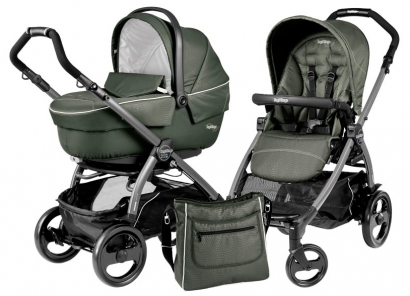 Коляска 2 в 1 Peg Perego Book Plus XL Modular System (прогулочный блок Pop-Up Sportivo) Timo