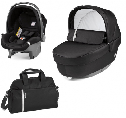 Коляска 3 в 1 Peg Perego Set Modular Elite (без шасси) Class Black