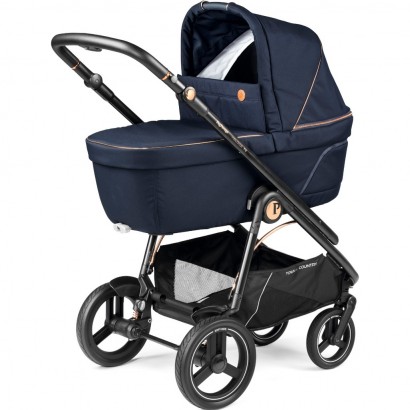 Коляска 3 в 1 Peg Perego Veloce TC Belvedere Lounge Blue Shine