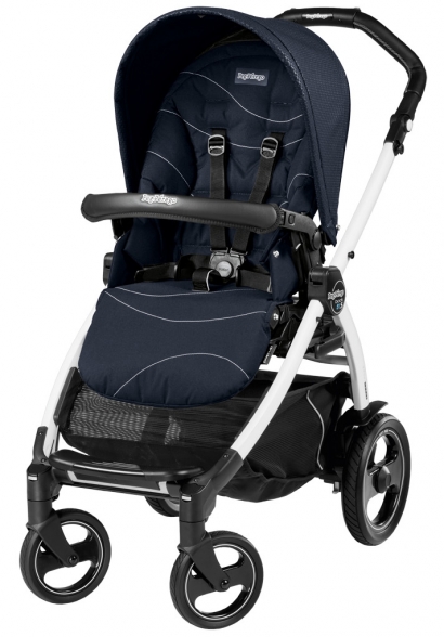 Прогулочная коляска Peg Perego Book 51 S Pop-Up Sportivo (шасси White/Black) Bloom Navy