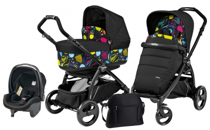 Коляска 3 в 1 Peg Perego Book Plus Pop Up Set Modular (прогулочный блок Pop-Up Completo) Manri