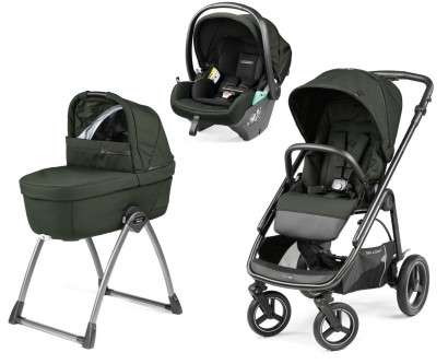 Коляска 3 в 1 Peg Perego Veloce TC Belvedere Lounge Green
