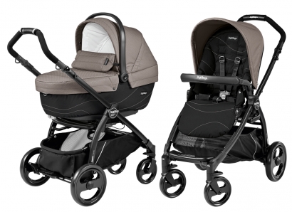 Коляска 2 в 1 Peg Perego Book Plus XL Modular System (прогулочный блок Pop-Up Sportivo) Bloom Beige