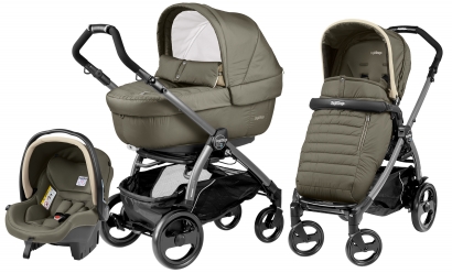 Коляска 3 в 1 Peg Perego Book Plus Breeze Modular Breeze Kaki
