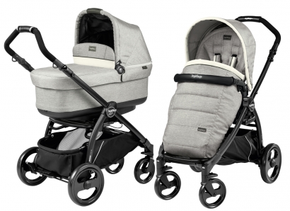 Коляска 2 в 1 Peg Perego Book Plus Pop-Up Modular System (прогулочный блок Pop-Up Completo) Luxe Opal