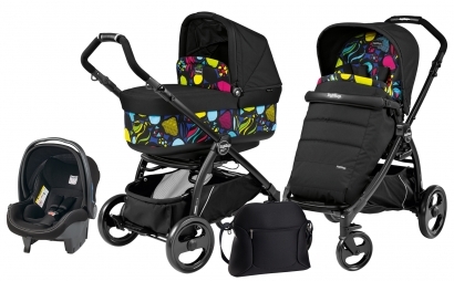 Коляска 3 в 1 Peg Perego Book Plus Pop-Up Modular System (прогулочный блок Pop-Up Completo) Manri
