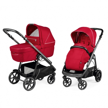 Коляска 2 в 1 Peg Perego Veloce Red Shine