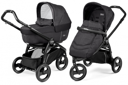 Коляска 2 в 1 Peg Perego Book Scout Elite Combo Onyx