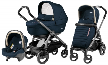 Коляска 3 в 1 Peg Perego Book Plus Breeze Modular Breeze Blue