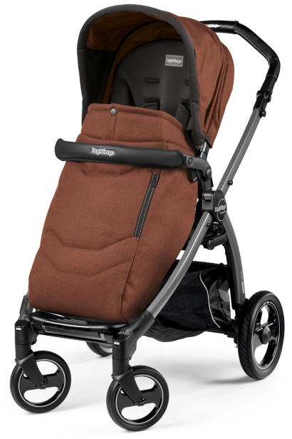 Прогулочная коляска Peg Perego Book S Pop-Up Completo (шасси White/Black) Terracotta