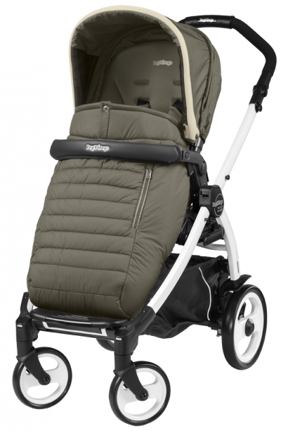 Прогулочная коляска Peg Perego Book 51 Pop-Up Completo (шасси White/Black) Breeze Kaki