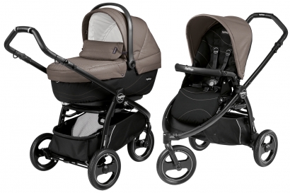 Коляска 2 в 1 Peg Perego Book Scout XL Modular System (прогулочный блок Pop-Up Sportivo) Bloom Beige