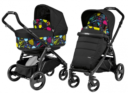 Коляска 2 в 1 Peg Perego Book Plus Pop-Up Modular System (прогулочный блок Pop-Up Completo) Manri
