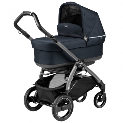 Коляска для новорожденных Peg Perego Book 51 S Navetta Pop-Up (шасси Jet) Luxe Bluenight