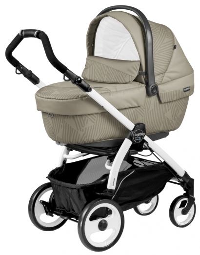 Коляска для новорожденных Peg Perego Book 51 Navetta XL (шасси Jet) Geo Beige