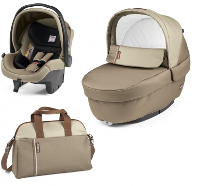 Коляска 3 в 1 Peg Perego Set Modular Elite (без шасси) Class Beige