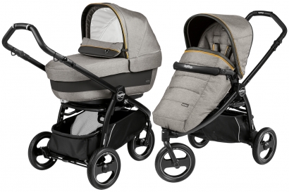 Коляска 2 в 1 Peg Perego Book Scout Elite Combo Luxe Grey